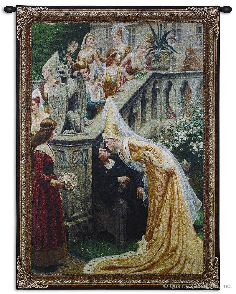 Poet's Kiss Wall Tapestry
