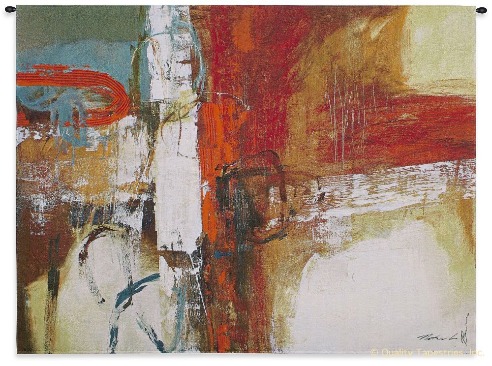 Tangerine Tango Wall Tapestry