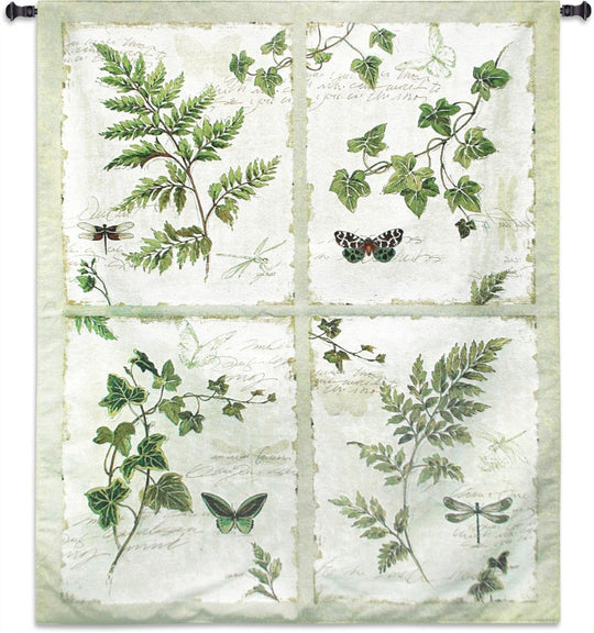 Ivy and Ferns Large Wall Tapestry