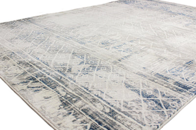 Cambridge Area Rug, Blue Beige