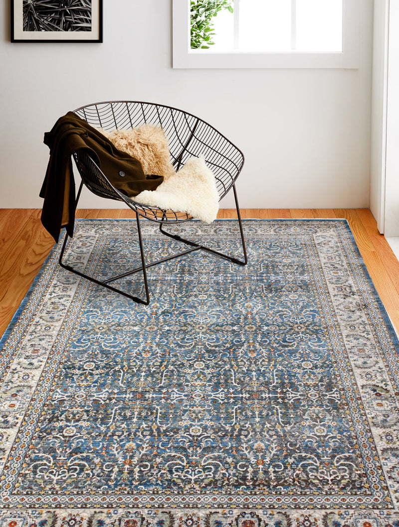 Century Area Rug, Blue