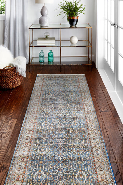 Century Area Rug, Blue