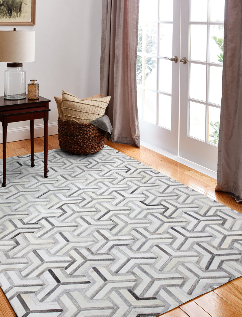 Santa Fe Area Rug, Grey