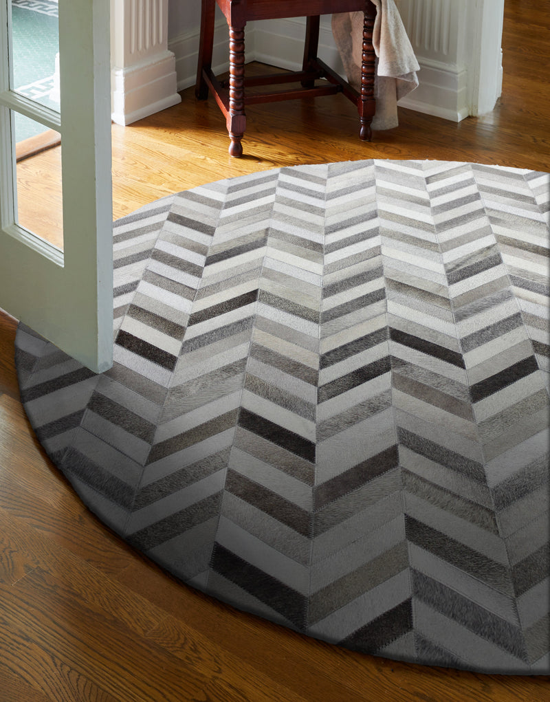 Santa Fe Area Rug, Grey