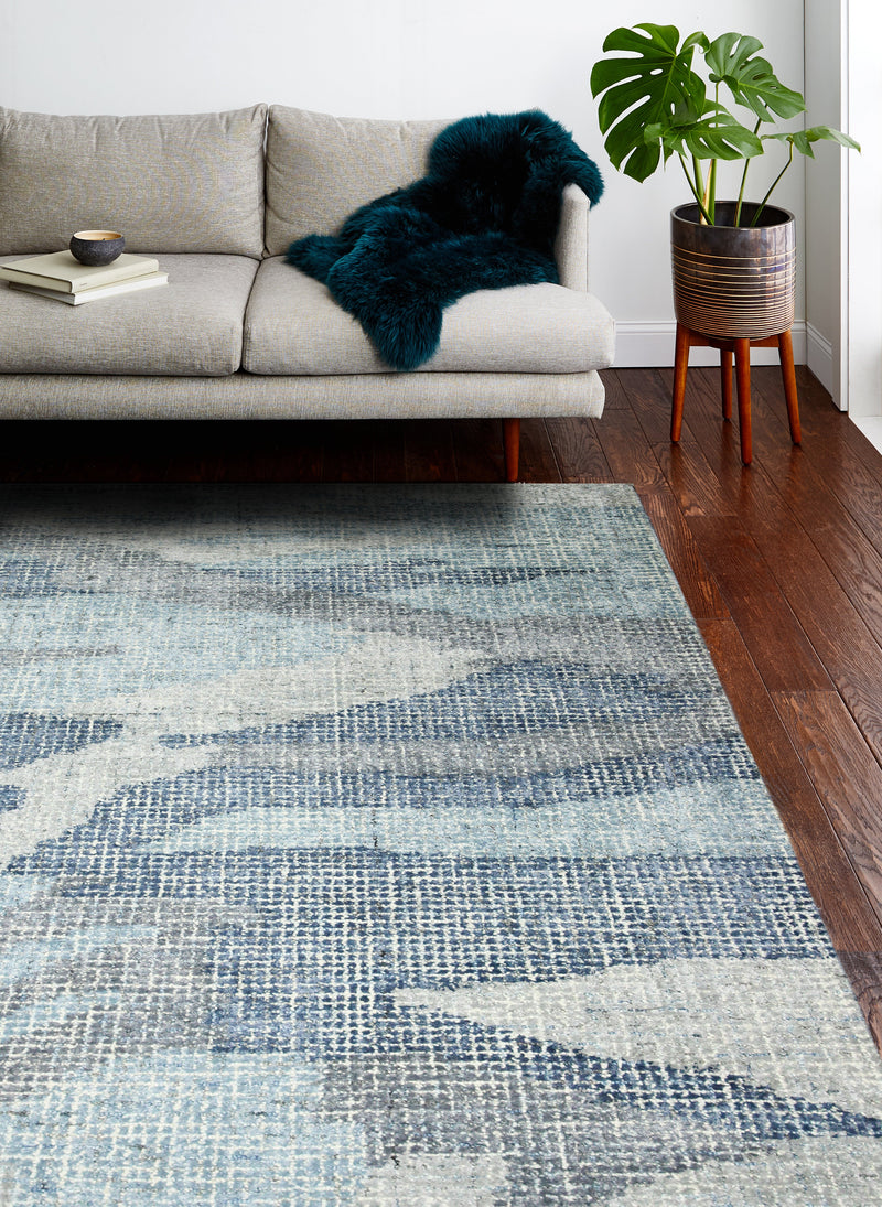 Luminous Area Rug, Blue