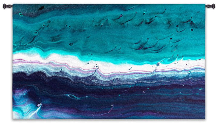 CLEARANCE - Color Waves Horizontal Wall Tapestry