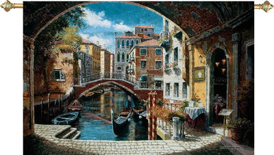 Archway to Venice Wall Tapestry