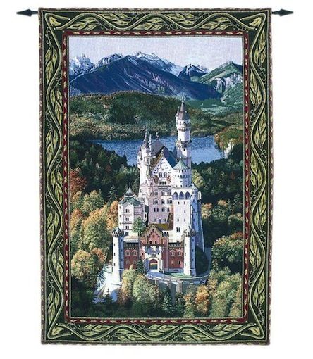Neuschwanstein Castle Wall Tapestry