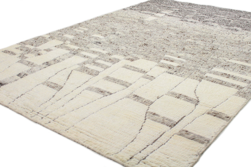 Marrakesh Area Rug, Ivory Grey