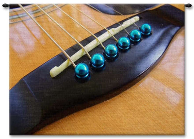 Acoustic Guitar II Wall Tapestry