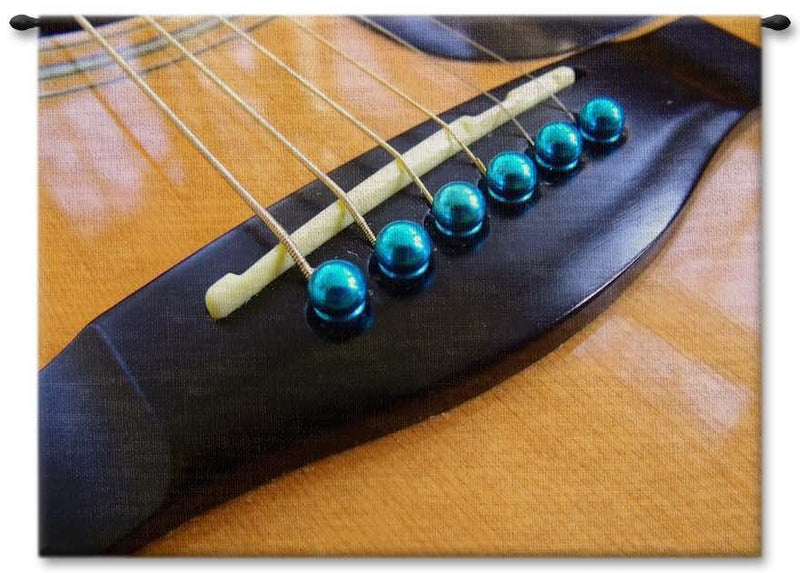 Acoustic Guitar II Wall Tapestry