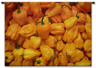 Habanero Peppers Wall Tapestry