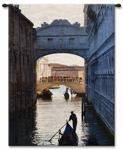 Bridge of Sighs Venice I Wall Tapestry