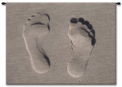 Footprints Wall Tapestry