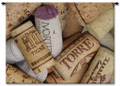 Wine Corks II Wall Tapestry