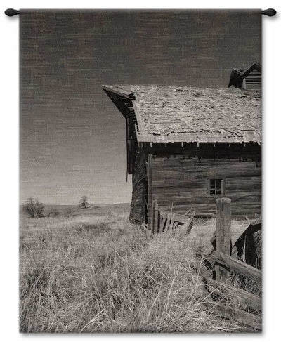 Barn of the Past Wall Tapestry