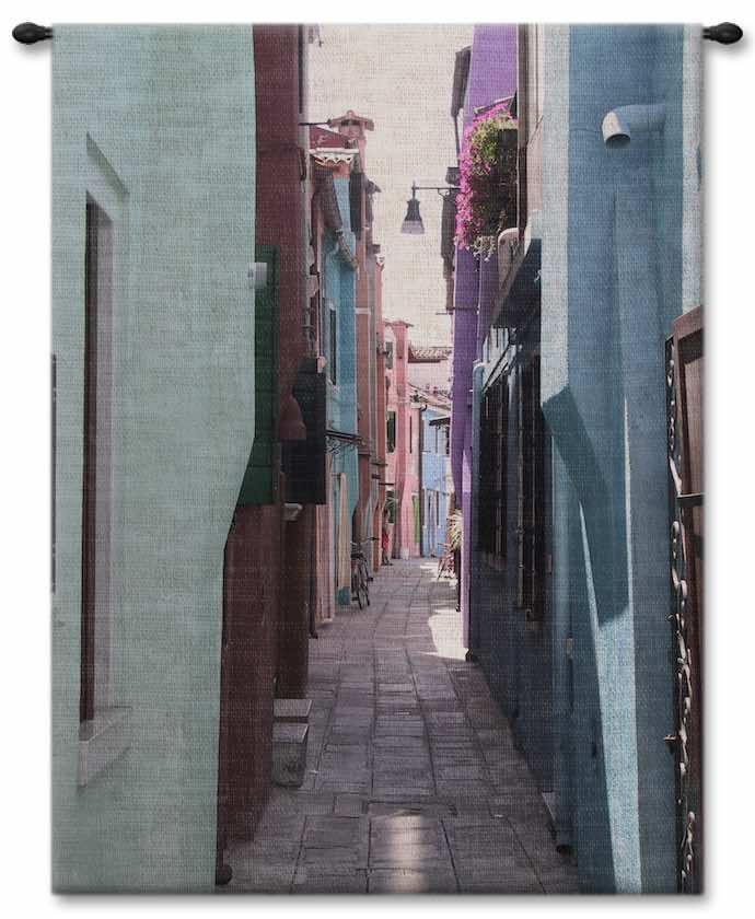 Narrow Alley Wall Tapestry