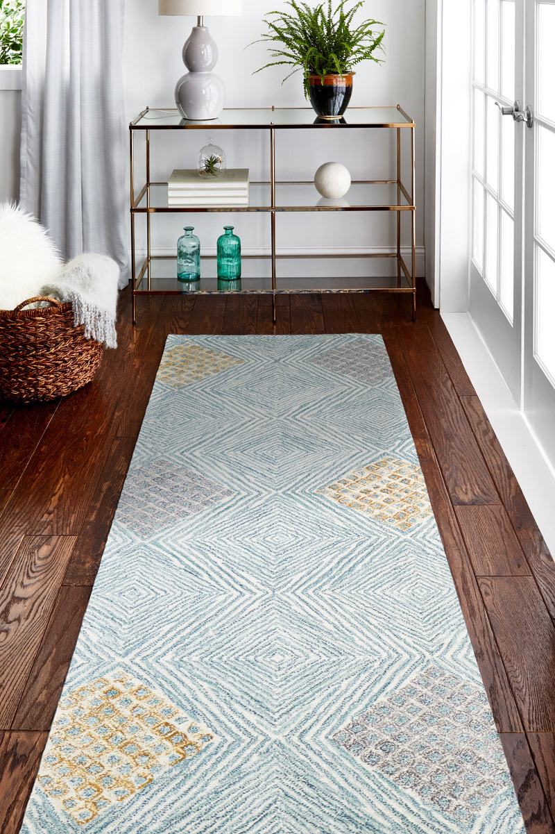 Venezia Area Rug, Teal