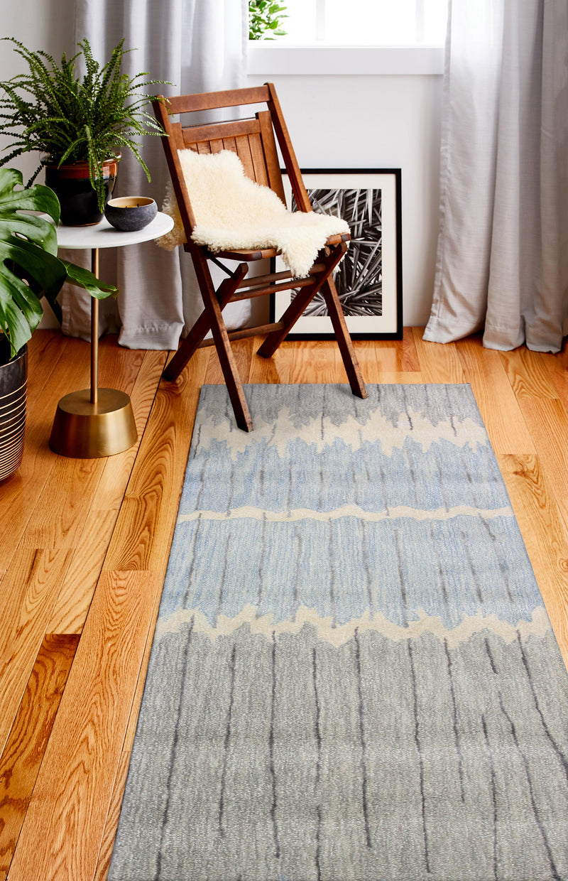 Greenwich Area Rug, Grey Blue