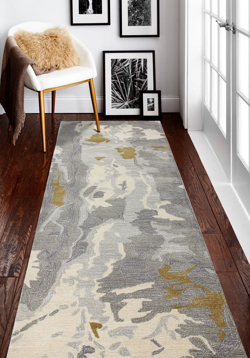 Greenwich Area Rug, Ivory Grey