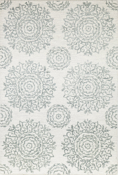 Verona Area Rug, Ivory Slate