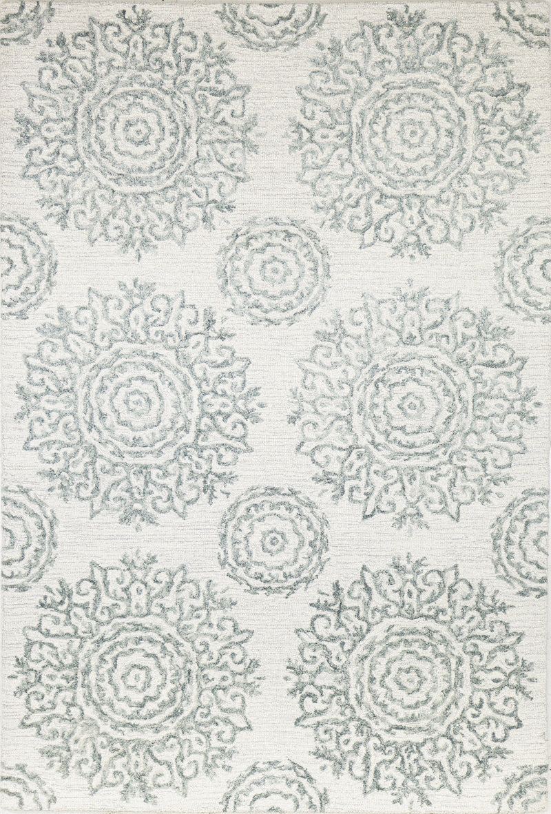 Verona Area Rug, Ivory Slate
