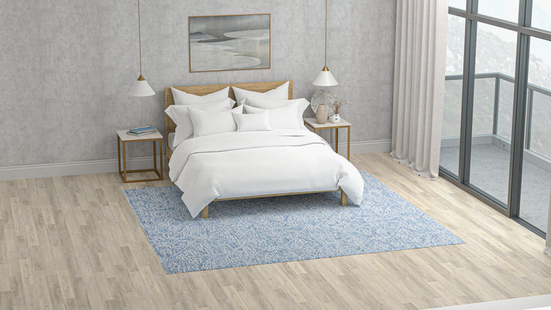 Verona Area Rug, Light Blue