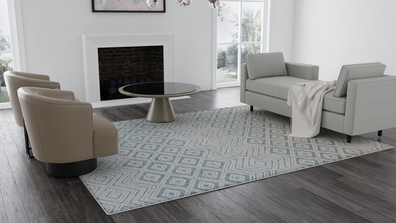 Verona Area Rug, Teal