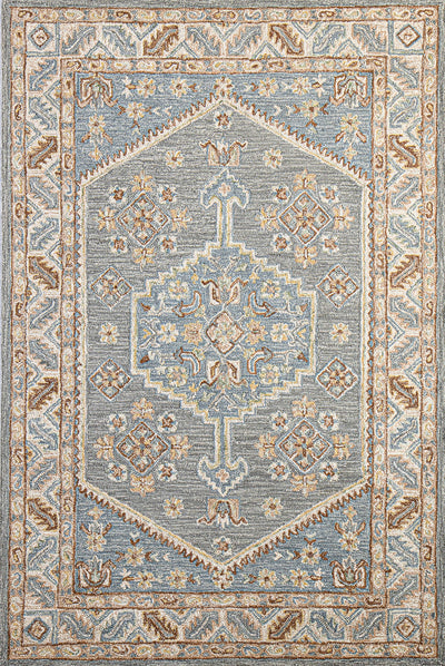 Valencia Area Rug, Grey