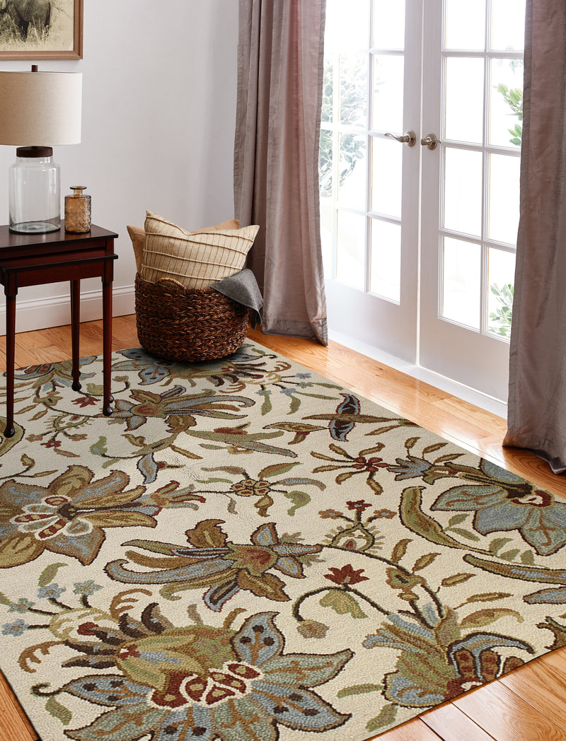 Valencia Area Rug, Ivory