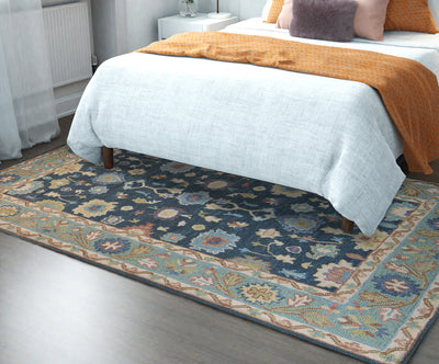 Valencia Area Rug, Teal