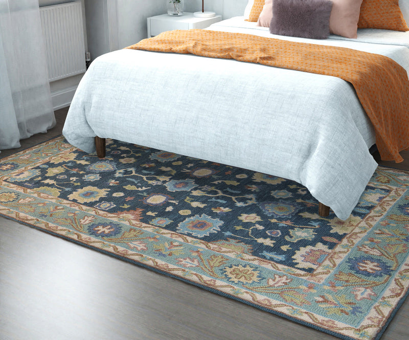 Valencia Area Rug, Teal