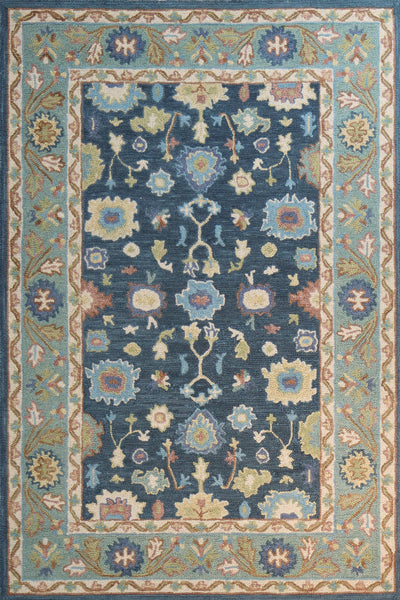 Valencia Area Rug, Teal