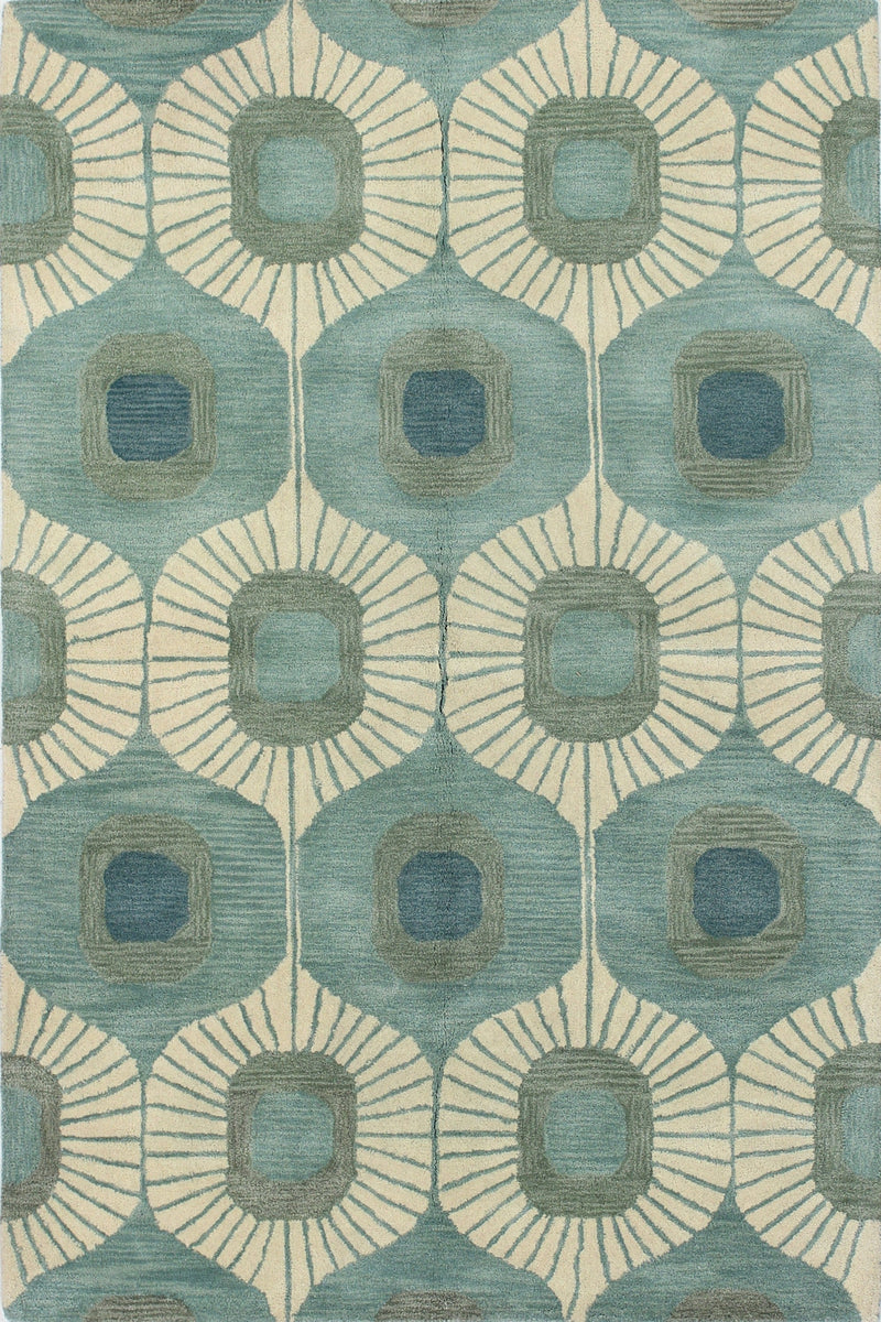 Chelsea Area Rug, Aqua