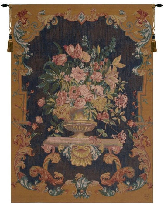 Bouquet XVIII Blue French Wall Tapestry