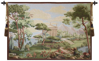Jardin Panoramique Grande French Wall Tapestry