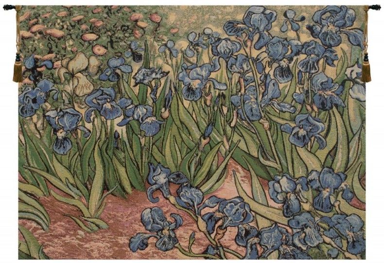 Iris by Van Gogh Italian Wall Tapestry