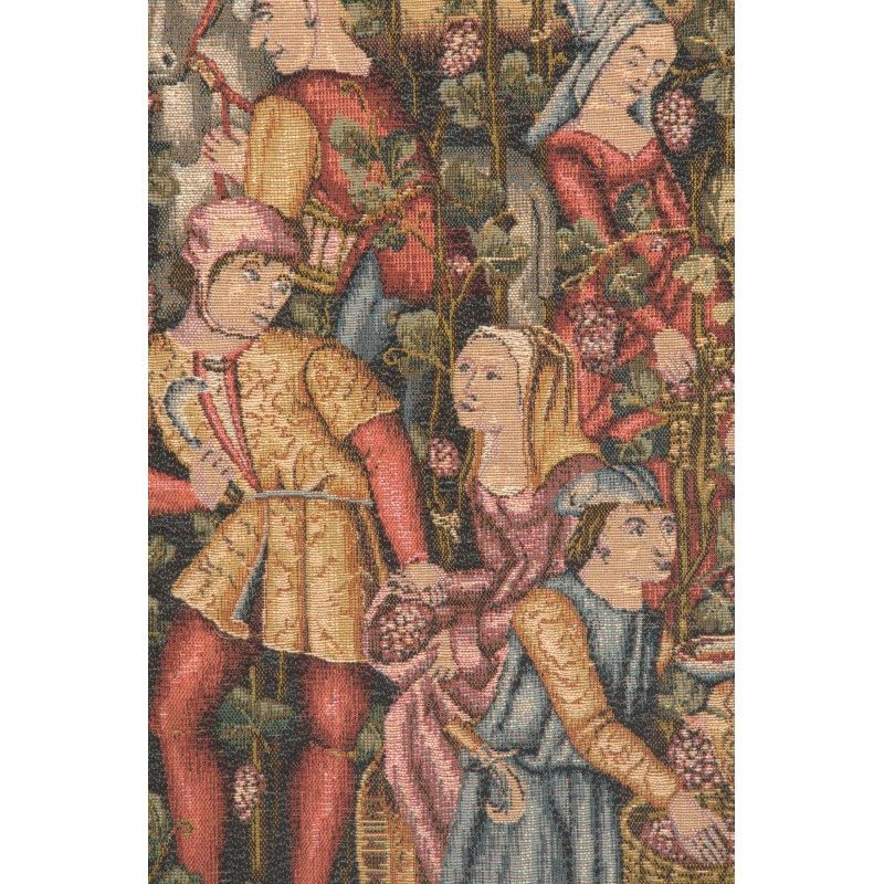 Medieval Product of the Vine French Wall Tapestry