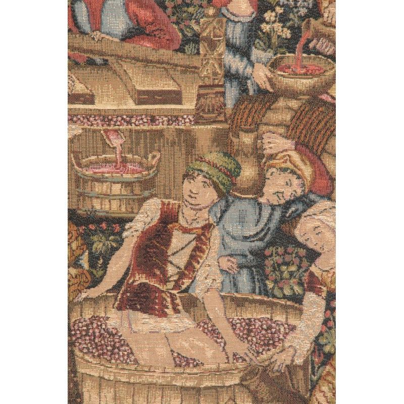 Medieval Product of the Vine French Wall Tapestry