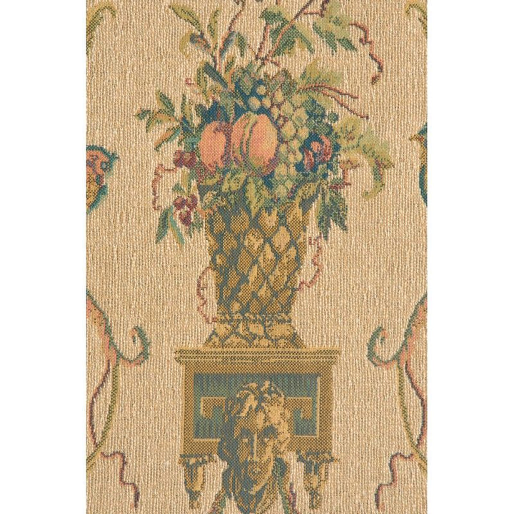 Birds Beige Belgian Wall Tapestry