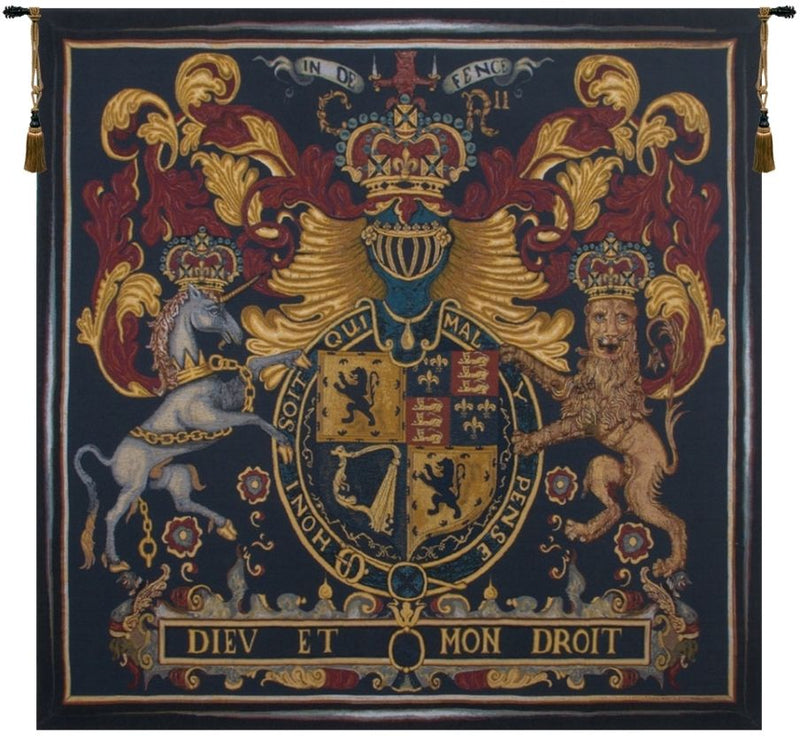 Stuart Crest Belgian Wall Tapestry