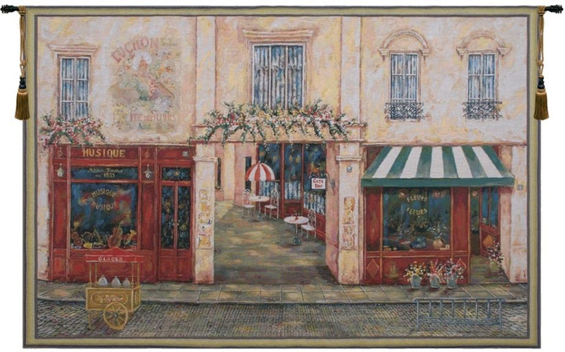 Luchon Terrace Belgian Wall Tapestry