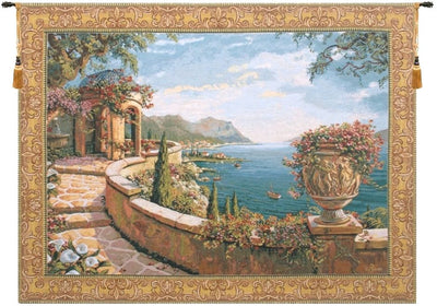 Gulf of Naples Belgian Wall Tapestry