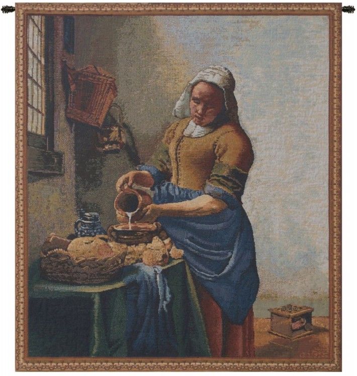 Servant Girl Belgian Wall Tapestry
