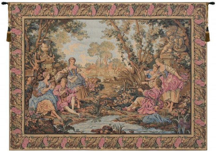 Gallanteries Belgian Wall Tapestry