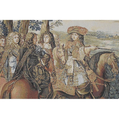 King Louis XIV Belgian Wall Tapestry