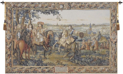 King Louis XIV Belgian Wall Tapestry