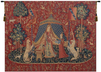 Lady and the Unicorn Strong Desire Belgian Wall Tapestry