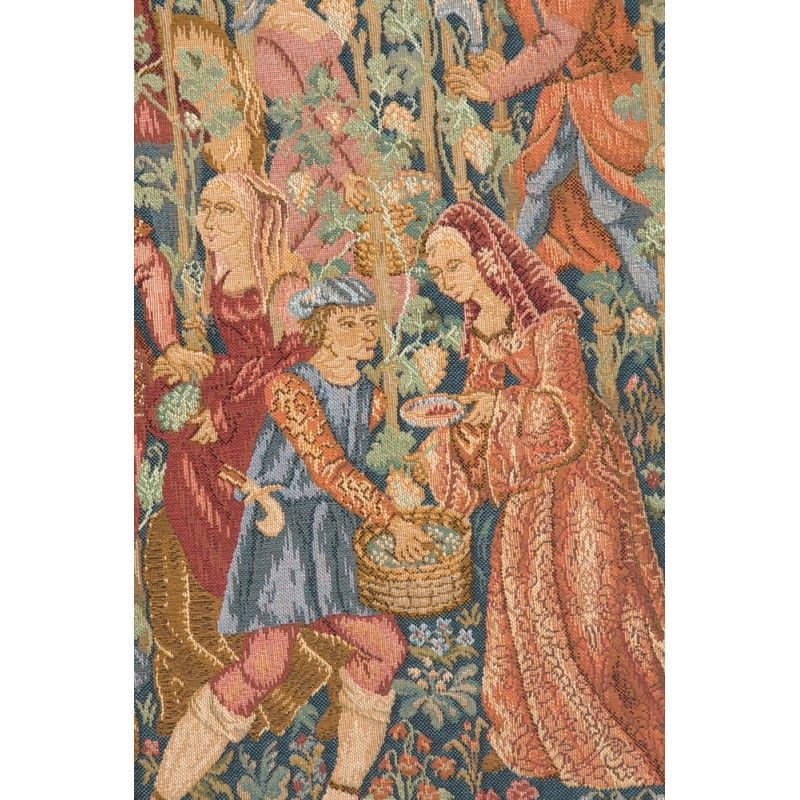Vendanges Grape Harvest French Wall Tapestry