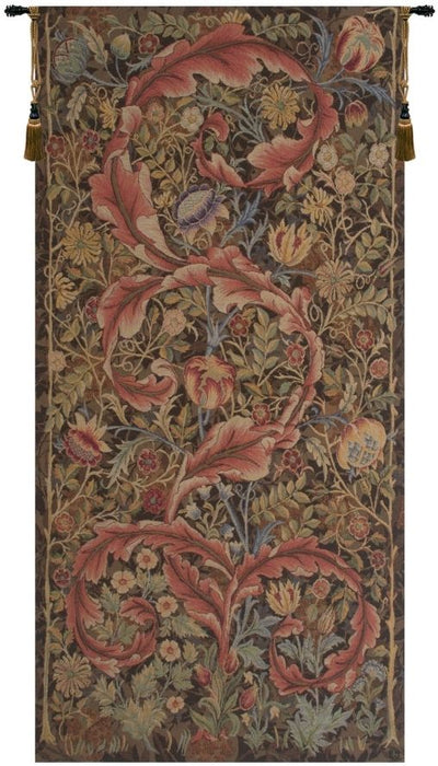 Acanthe Brown French Wall Tapestry